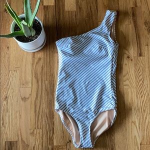 “Albion” Fit One-shoulder Swimsuit